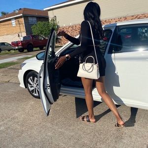 Off white Coach crossbody